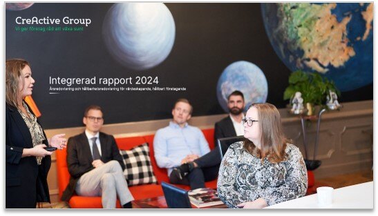 integrerad rapport omslag